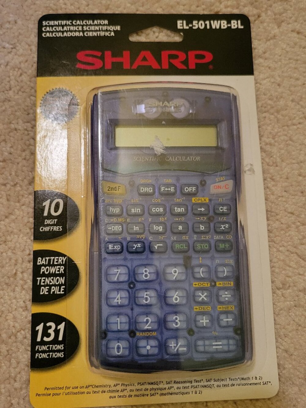 Nwt Sharp scientific calculator